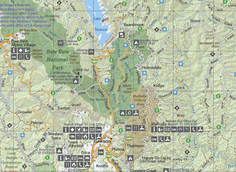 Load image into Gallery viewer, The Victorian High Country Map | Hema Maps - Maps | A247 Gear
