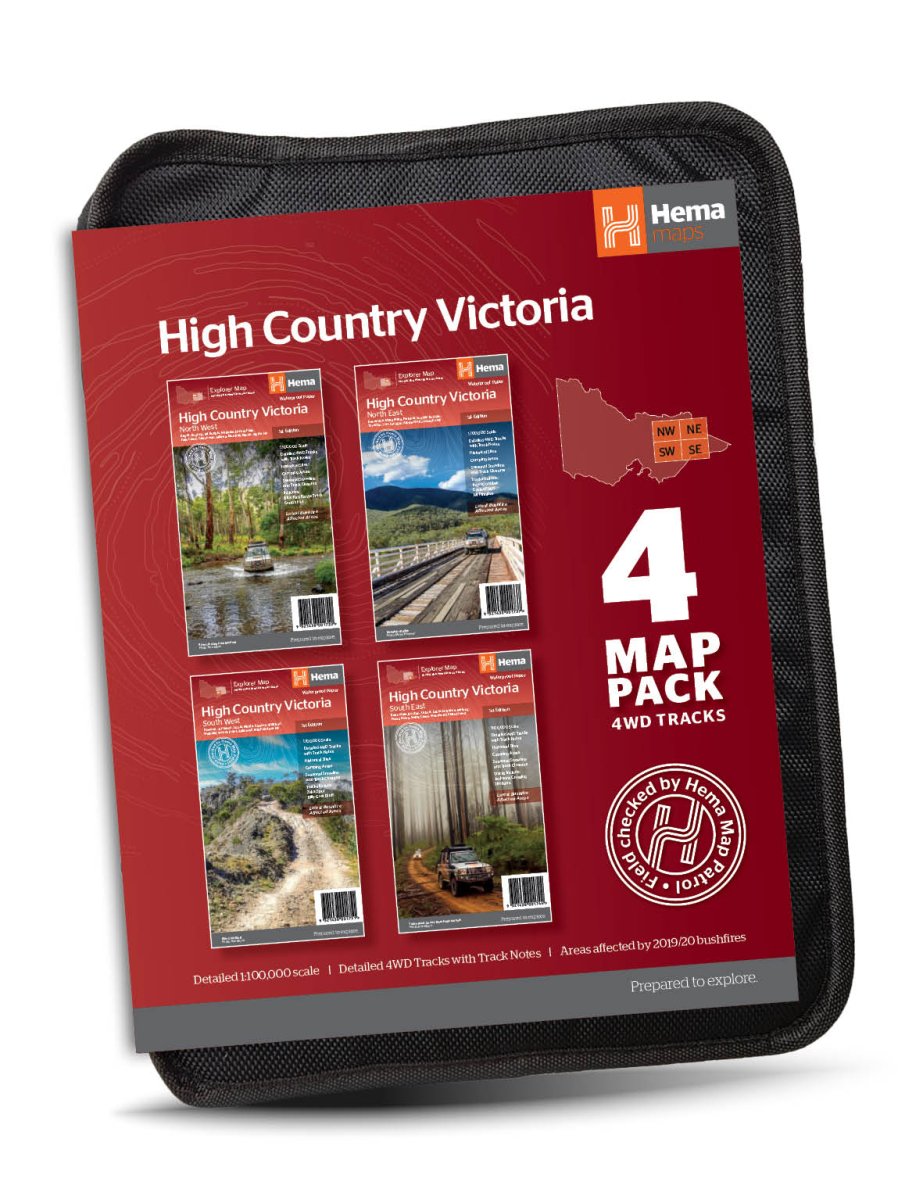 The Victorian High Country Map Pack | Hema Maps - Maps | A247 Gear