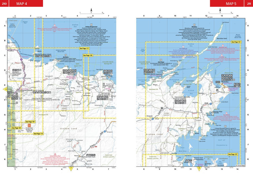 Top End and Gulf Atlas & Guide | Hema Maps - Books | A247 Gear