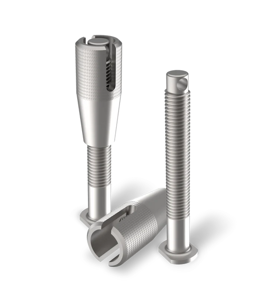 TRED 115mm Mounting Pins with Nut (PAIR)