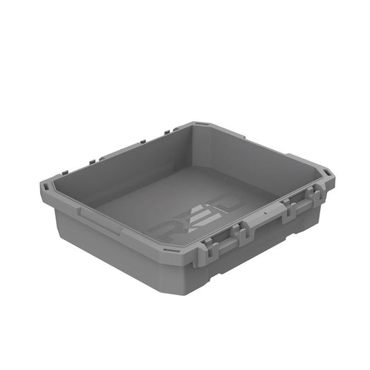 TRED GT Storage Box 25L - Shallow - Grey With Green