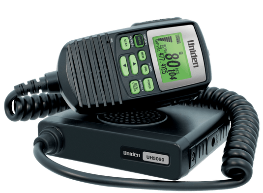 UNIDEN UH5060 NB 80 Channel 5W UHF Radio with Remote Speaker Mic