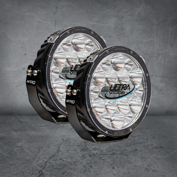 Ultra Vision NITRO 140 Maxx LED Driving Light (Pair)