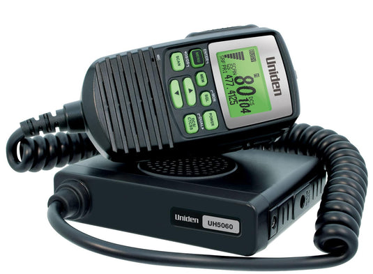 UNIDEN UH5060 NB 80 Channel 5W UHF Radio with Remote Speaker Mic