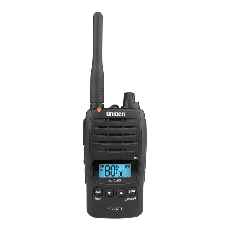 Load image into Gallery viewer, UNIDEN UH850S 5 Watt UHF Waterproof CB Handheld Radio | Uniden | A247 Gear
