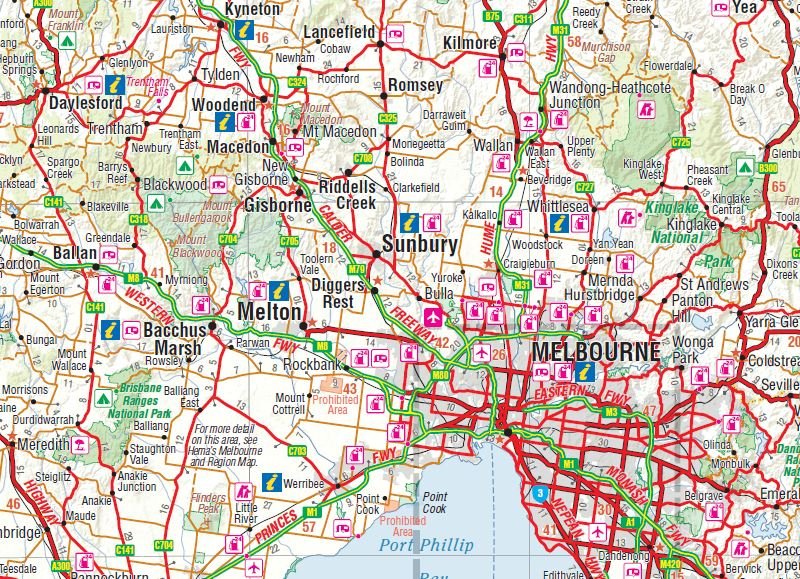 Victoria State Map | Hema Maps - Maps | A247 Gear