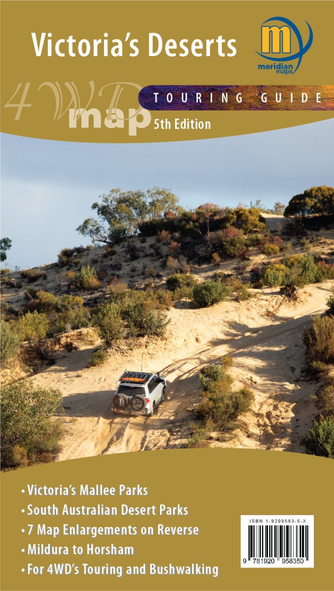 Load image into Gallery viewer, Victoria's Deserts 4WD Map | Meridian Maps | A247 Gear

