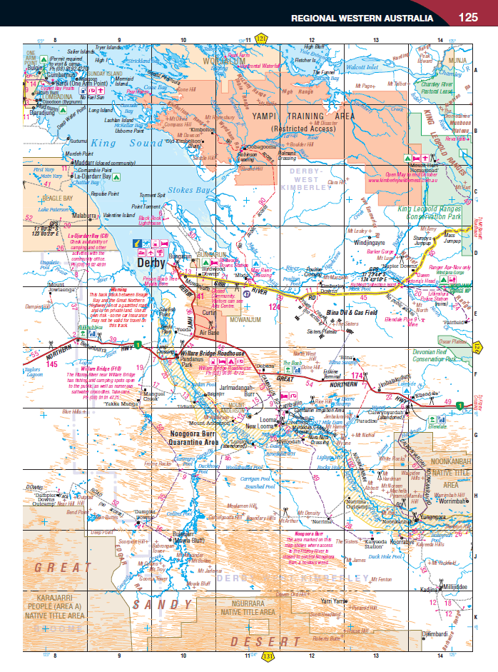 Western Australia Road & 4WD Track Atlas (3rd Edition) | Hema Maps - Books | A247 Gear