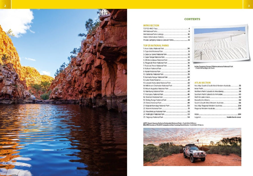 Western Australia Road & 4WD Track Atlas | Hema Maps - Books | A247 Gear