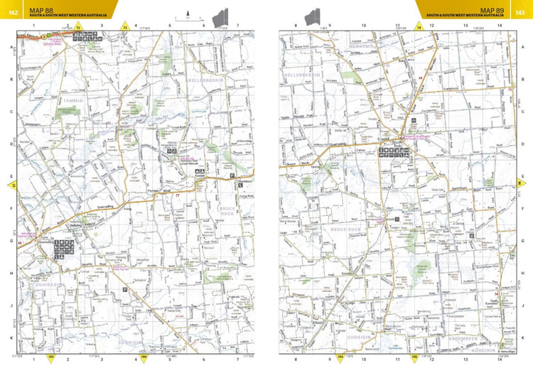 Western Australia Road & 4WD Track Atlas | Hema Maps - Books | A247 Gear