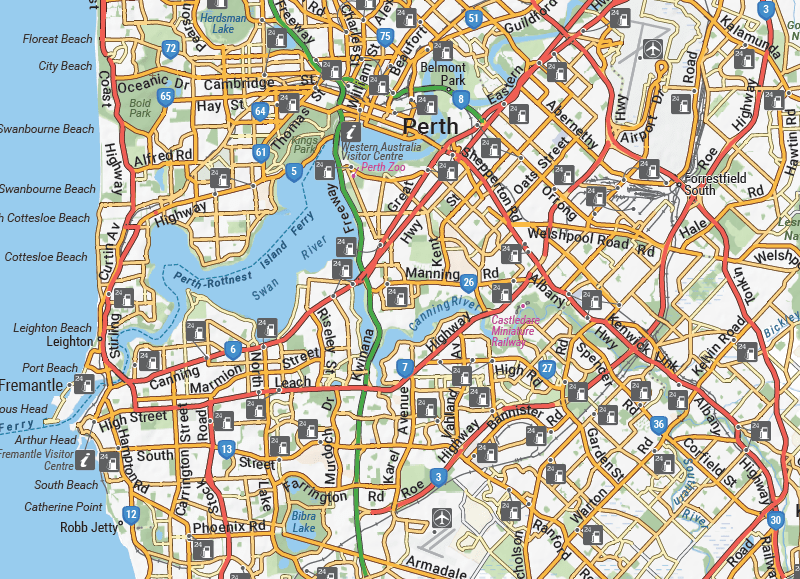 Western Australia State Map | Hema Maps - Maps | A247 Gear