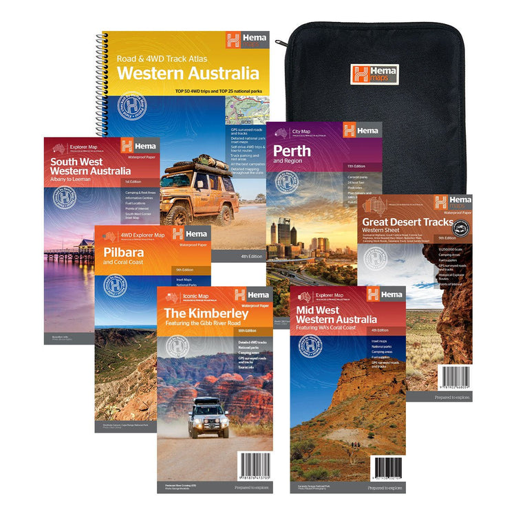 Western Australia Ultimate Adventure Pack | Hema Maps | A247 Gear