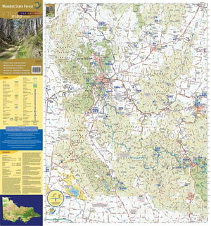 Wombat State Forest 4WD Map | Meridian Maps | A247 Gear