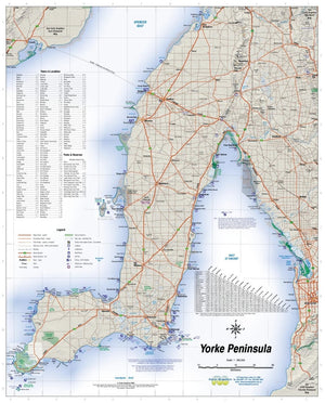 Yorke Peninsula & Copper Coast Map | Cartographics | A247 Gear