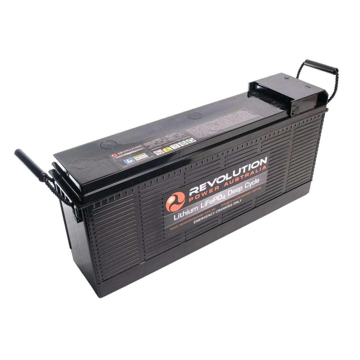 12v 100Ah Slimline High Draw Lithium Battery | Revolution Power | A247 Gear