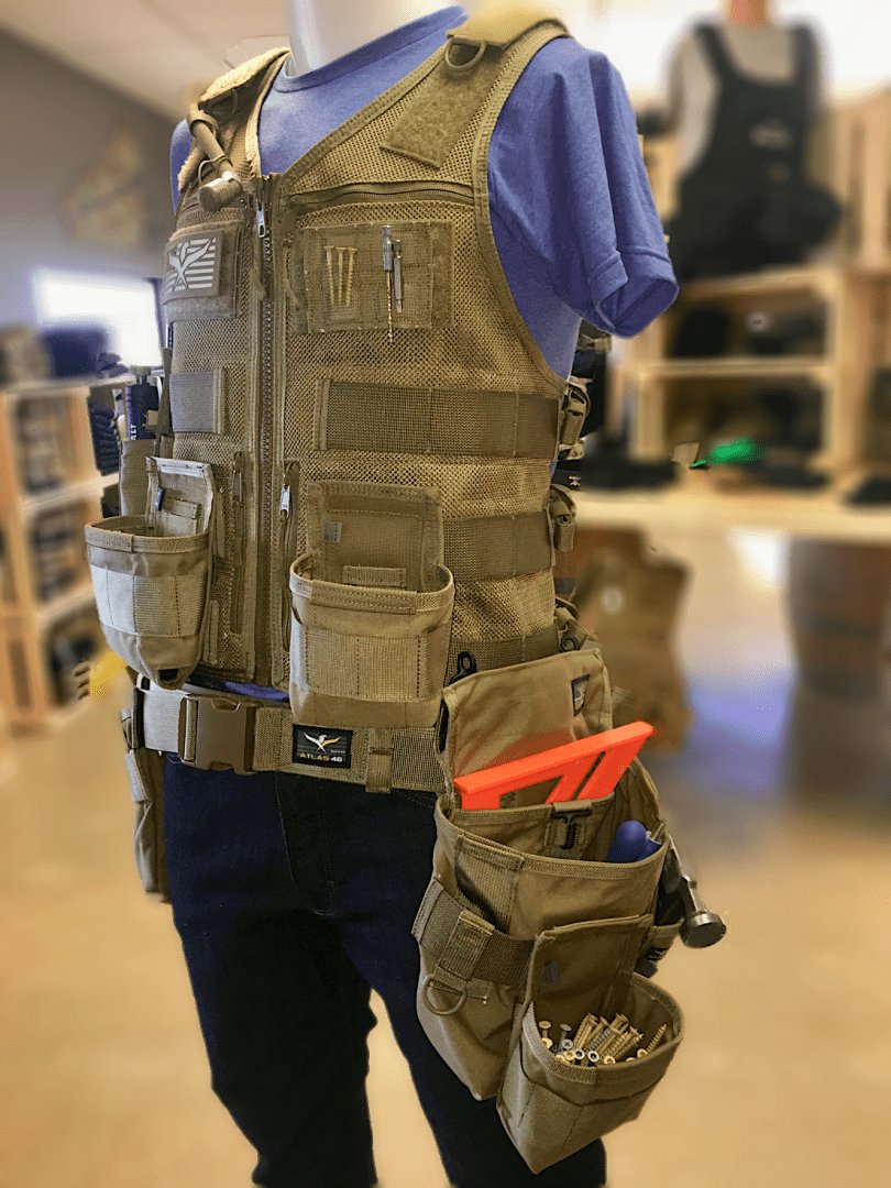 Tool vest clearance