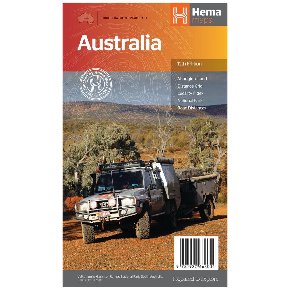Australia Large Map | Hema Maps | A247 Gear