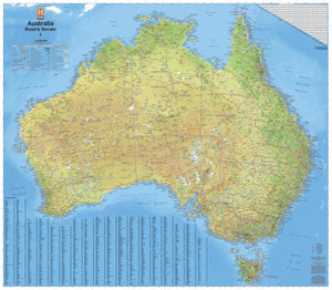 Australia Road & Terrain Map | Hema Maps | A247 Gear