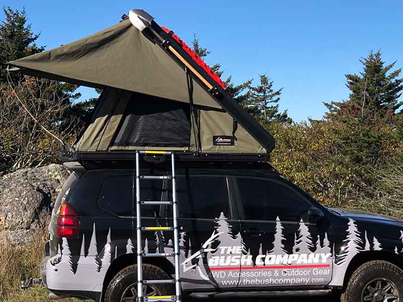 AX27 Clamshell Rooftop Tent - The Bush Company | The Bush Company | A247 Gear