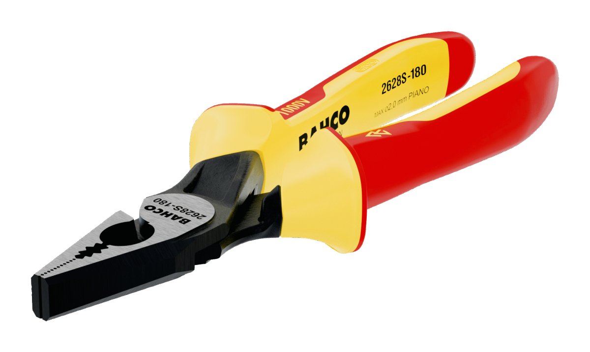 BAHCO Plier Ergo Combination Insulated 180mm | Bahco | A247 Gear