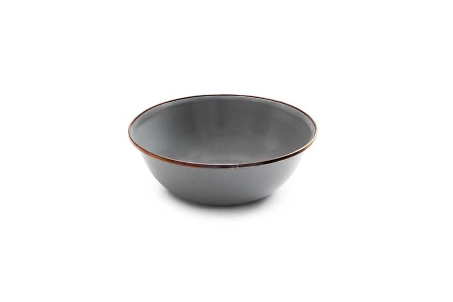 Barebones - Enamel Bowl Set of 2 - Slate Grey | Barebones | A247 Gear