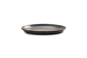 Barebones - Enamel Deep Plate Set of 2 - Slate Grey | Barebones | A247 Gear