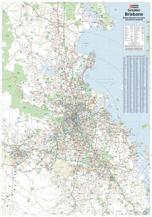 Brisbane & Region Map | Hema Maps | A247 Gear