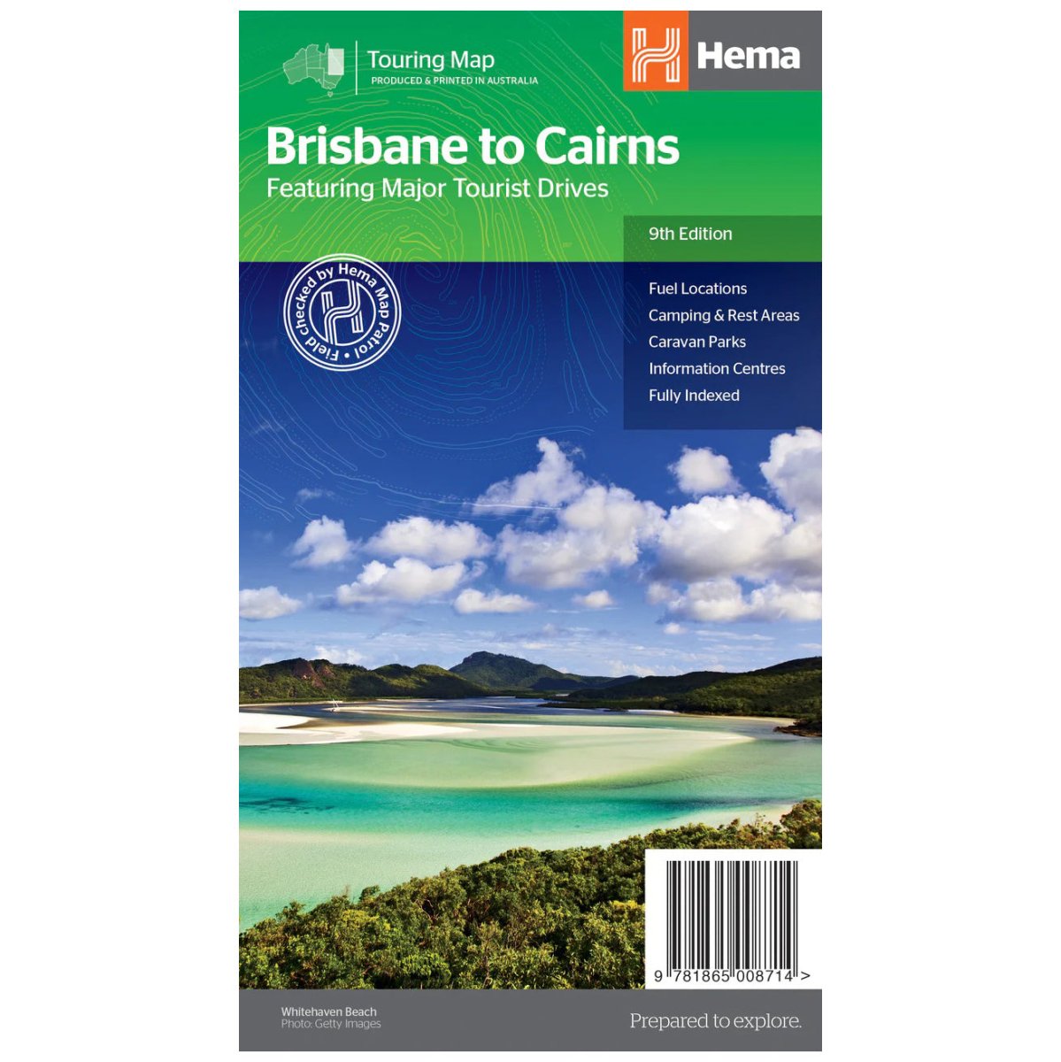 Brisbane to Cairns Map | Hema Maps | A247 Gear