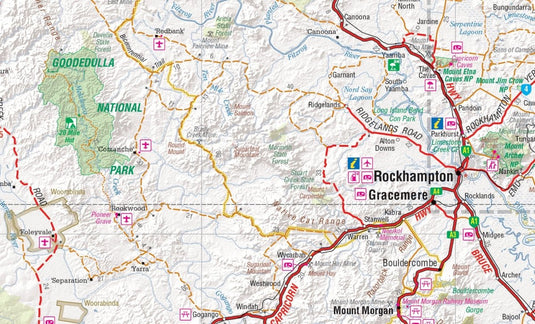 Central Queensland Map | Hema Maps | A247 Gear