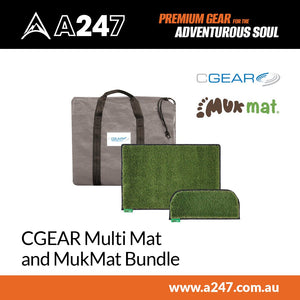 CGEAR Multi Mat and MukMat Bundle GREEN | A247 Gear | A247 Gear