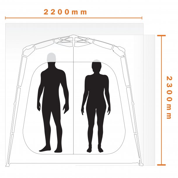 Darche Twin Cube Shower Tent | Darche | A247 Gear