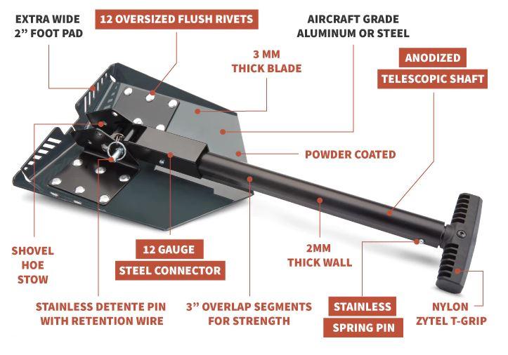 DELTA Shovel - by DMOS Collective | DMOS Collective | A247 Gear