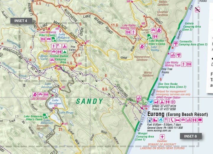 Fraser Island (K'gari) Map | Hema Maps | A247 Gear