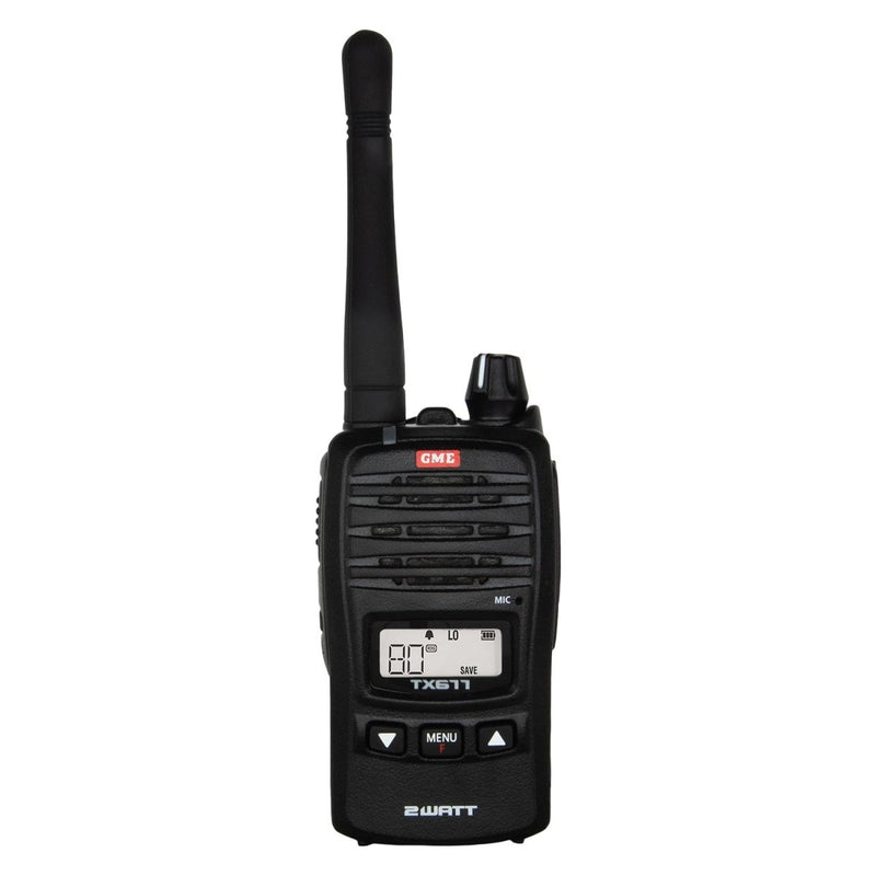 Load image into Gallery viewer, GME TX677 2-Watt UHF CB Handheld Radio | GME | A247 Gear

