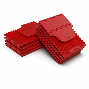 GoTreads XL Folding Recovery Boards Red - (1x Pair) | GoTreads | A247 Gear