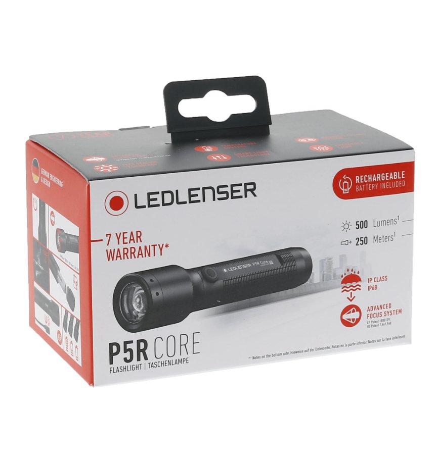 LEDLENSER P5R Core Rechargeable Torch | LEDLENSER | A247 Gear