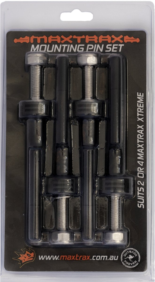 MAXTRAX Mounting Pin Set 40mm - Holds 2 or 4x Xtremes | Maxtrax | A247 Gear
