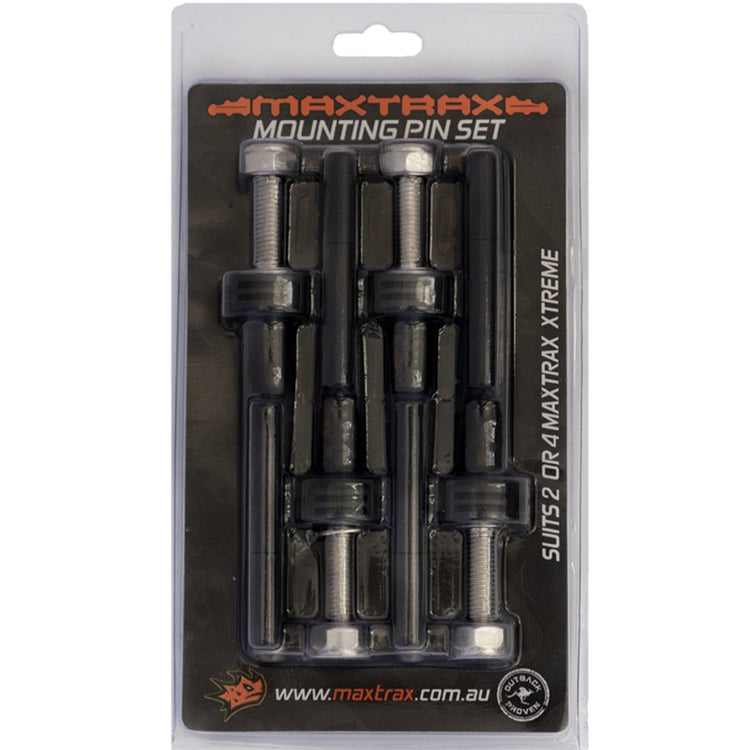 MAXTRAX Mounting Pin Set 40mm - Holds 2x MK2 or Xtreme | Maxtrax | A247 Gear