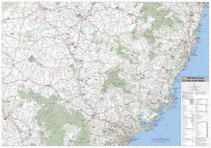 Mid North Coast New South Wales Map | Hema Maps | A247 Gear