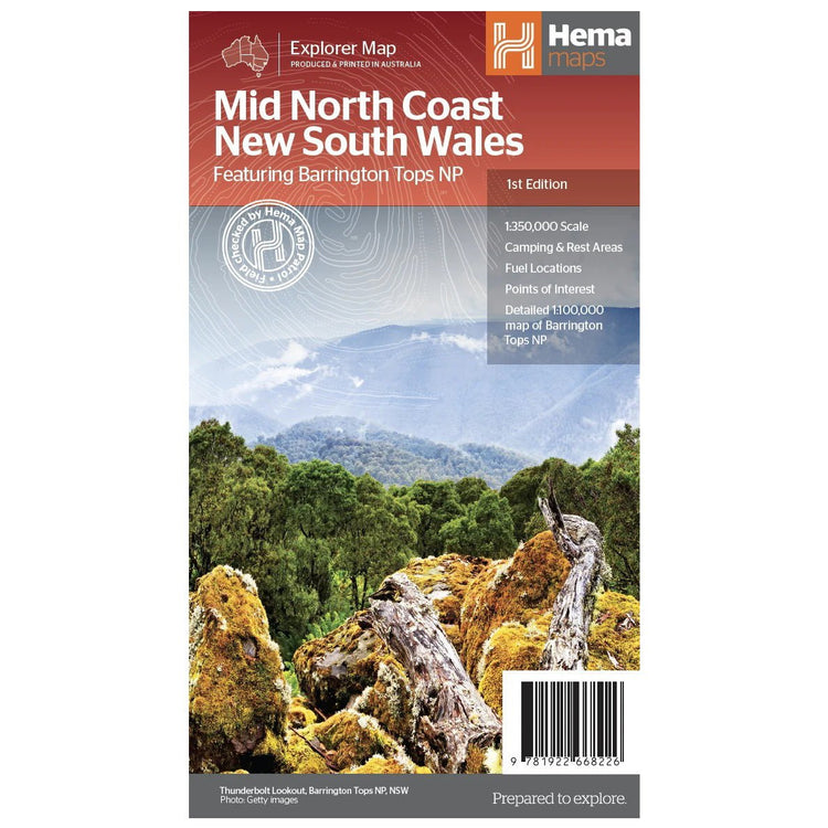 Mid North Coast New South Wales Map | Hema Maps | A247 Gear