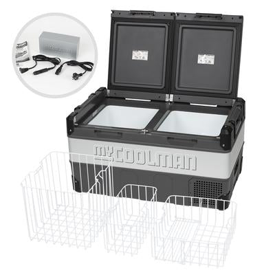 myCOOLMAN 85L Dual Zone Fridge - The Adventurer | MyCoolman | A247 Gear