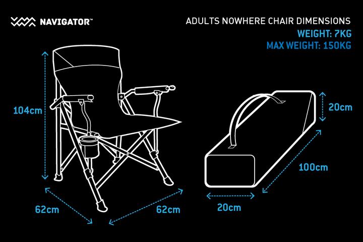 Load image into Gallery viewer, NAVIGATOR The Nowhere Chair | Navigator | A247 Gear
