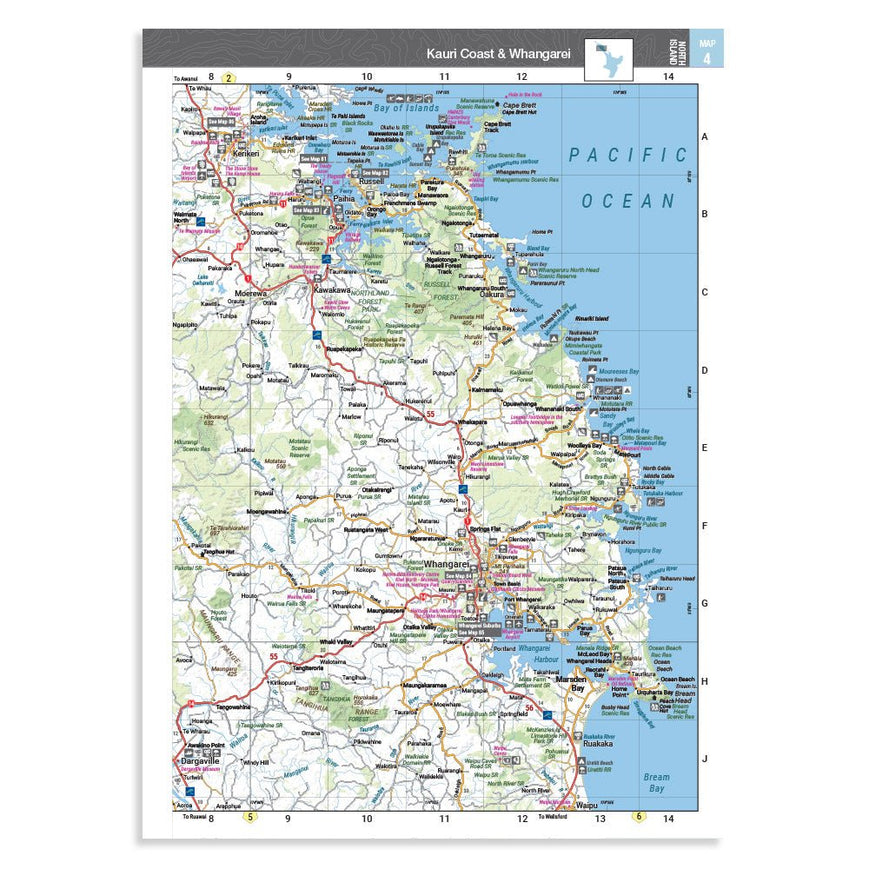 New Zealand Touring Atlas (Aotearoa) | Hema Maps | A247 Gear