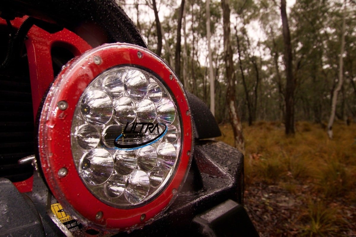 NITRO 80 Maxx LED Driving Light with optional Rim Colour Matching | Nitro | A247 Gear