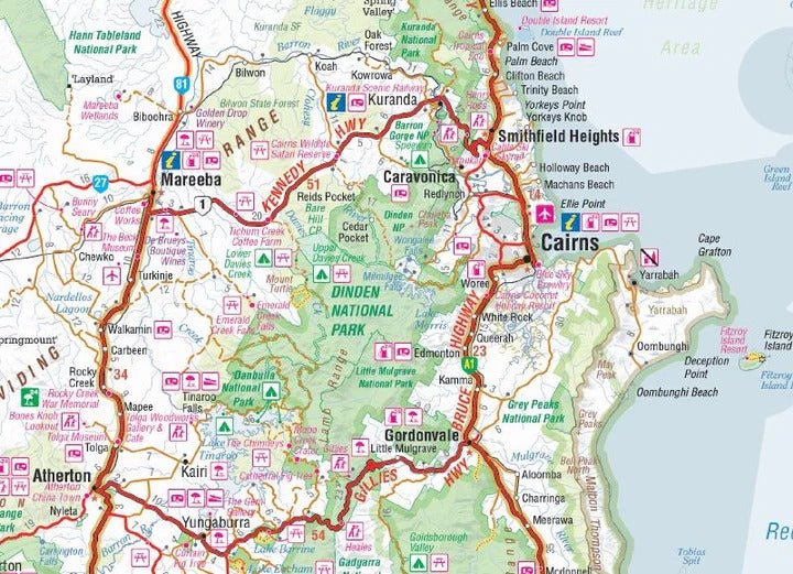 Load image into Gallery viewer, North Queensland Map | Hema Maps | A247 Gear
