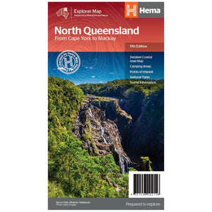 North Queensland Map | Hema Maps | A247 Gear