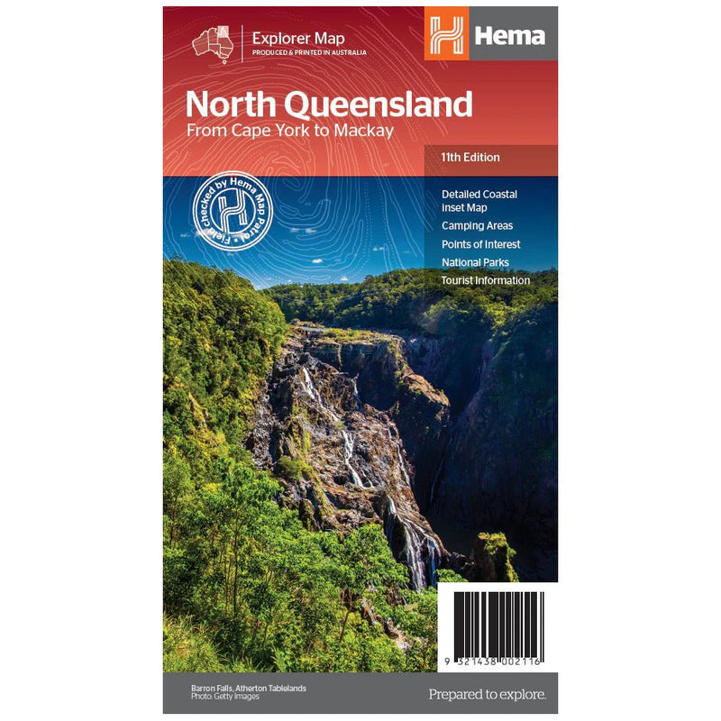 Load image into Gallery viewer, North Queensland Map | Hema Maps | A247 Gear
