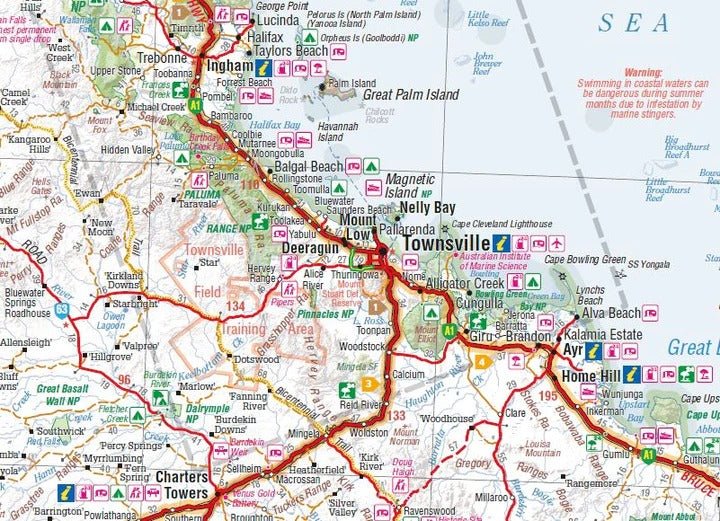 Load image into Gallery viewer, North Queensland Map | Hema Maps | A247 Gear
