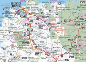 Northern Territory Handy Map | Hema Maps | A247 Gear