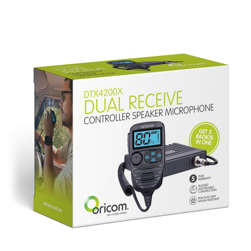 Load image into Gallery viewer, Oricom DTX4200X Premium Dual Receive Mic UHF Radio | Oricom | A247 Gear
